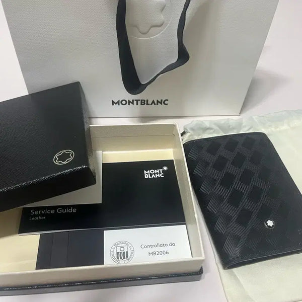 [BUNJANG] Montblanc Extreme 3.0 4cc Cardholder Wallet Black / 몽블랑 익스트림 3.0 4cc 카드홀더 지갑 블랙