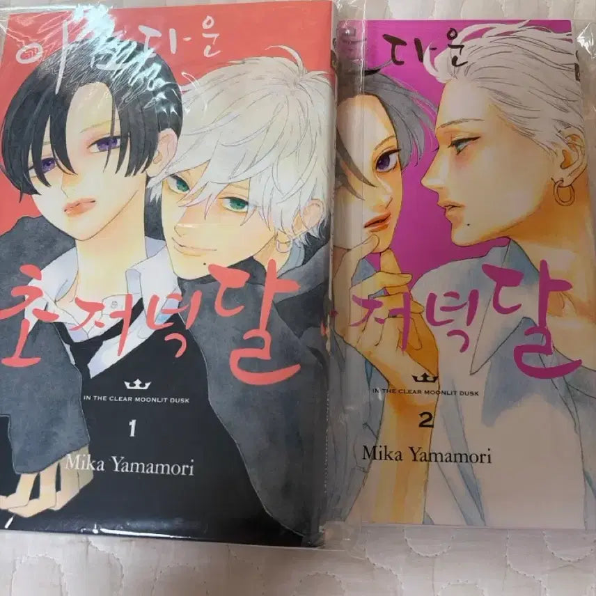 [BUNJANG] Beautiful Early Evening Moon Vol. 1 & 2 Manga Set / 아름다운 초저녁달 만화책 1권 2권