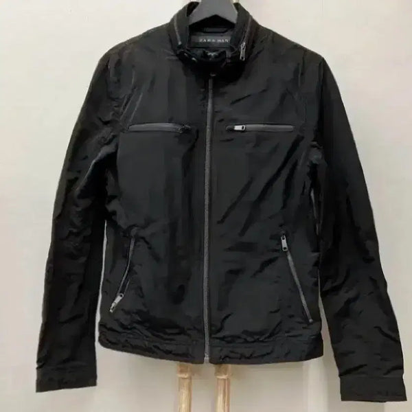 [BUNJANG] Zara Men's Nylon Biker Jacket S / 자라 남성 나일론 바이커 자켓 s