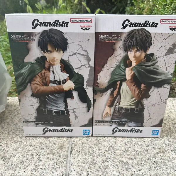 [BUNJANG] Attack on Titan Grandista Eren & Levi Figure Bundle / 진격의거인 그란디스타 에렌 레바이 피규어 팝니다
