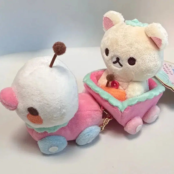 [BUNJANG] Korilakkuma Strawberry Train Plush Doll / 코리락쿠마 딸기의하루 이치고 딸기기차 인형