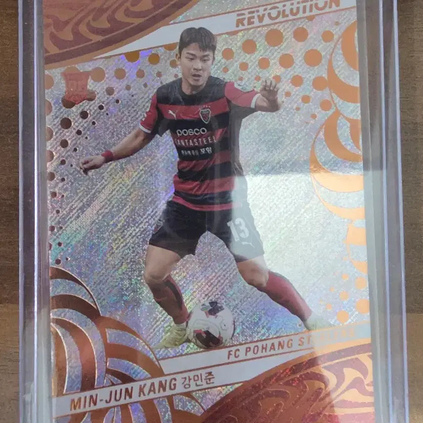 [BUNJANG] 2026 Panini Revolution K League Football Card Kang Min-jun (Rookie Base) / 2026 파니니 레볼루션 K리그 축구카드 포항 강민준 (루키 베이스)