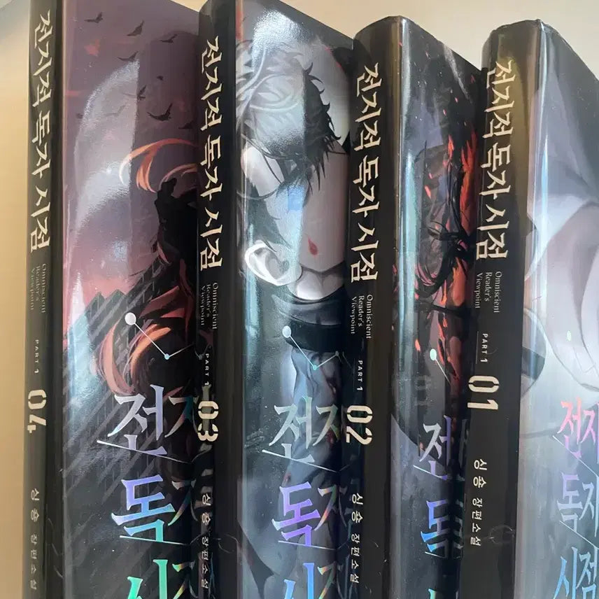 [BUNJANG] Omniscient Reader's Viewpoint Web Novel Volume 1-4 Bundle Set / 전지적 독자 시점 웹소설 단행본 1-4권 일괄