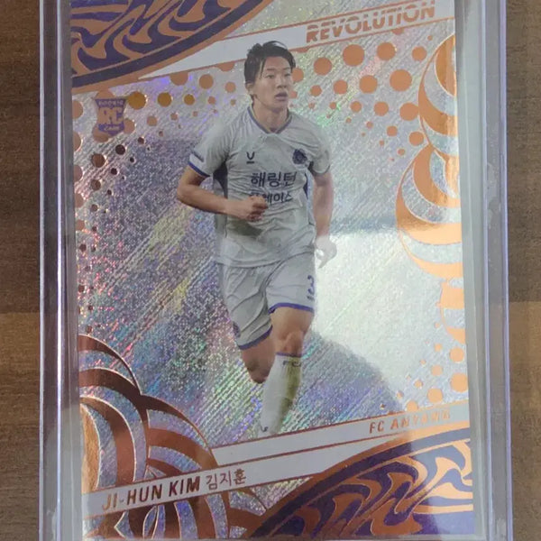 [BUNJANG] 2026 Panini Revolution K League Football Card Jihoon Kim (Rookie Base) / 2026 파니니 레볼루션 K리그 축구카드 안양 김지훈 (루키 베이스)