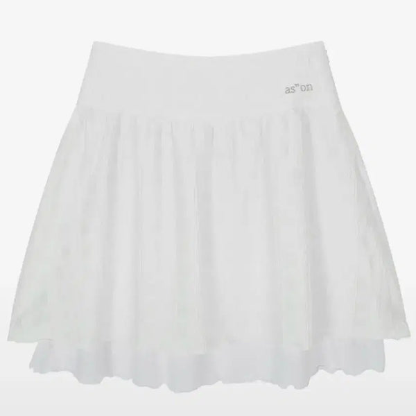 [BUNJANG] AZ ONE Lacy Check Skirt / 애즈온 LACY CHECK SKIRT