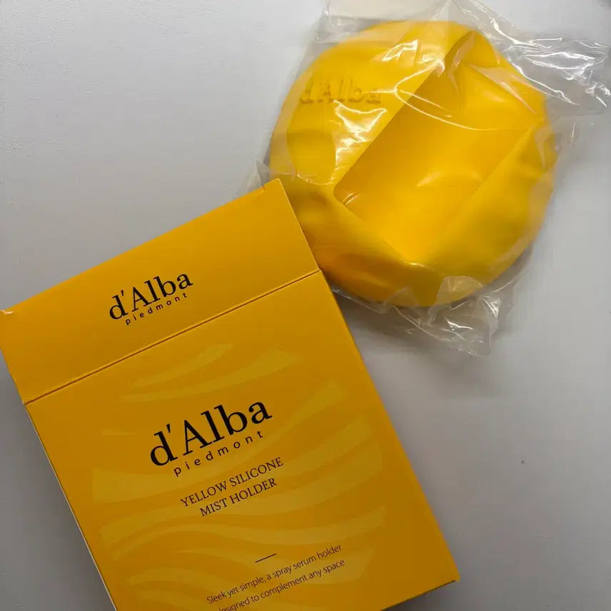 [BUNJANG] D'Alba Piedmont Yellow Silicone Mist Holder / 달바 피디몬트 옐로우 실리콘 미스트 홀더