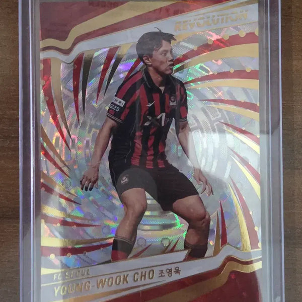 [BUNJANG] 2026 Panini Revolution K League Soccer Card FC Seoul Jo Young-wook (Fractal) / 2026 파니니 레볼루션 K리그 축구카드 FC서울 조영욱 (프랙탈)