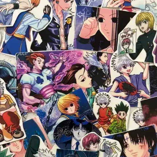 [BUNJANG] Hunter x Hunter Sticker Set (55 pcs) / (할인event) 헌터x헌터 스티커 55개
