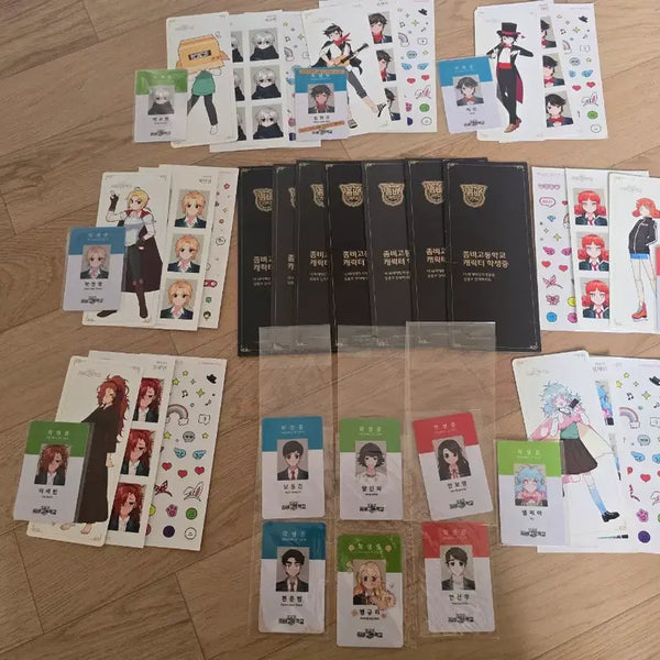 [BUNJANG] Zombie High Student ID Set & Comics Bundle / (미개봉/새상품)좀비고 학생증, 코믹스 일괄 판매