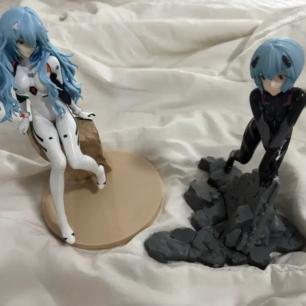 [BUNJANG] Neon Genesis Evangelion Rei Ayanami Figure Bundle / 신세기 에반게리온 레이 피규어