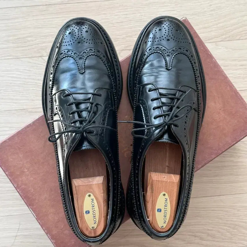 [BUNJANG] Berwick 4797 Long Wingtip Shoes / 버윅 4797 롱윙팁