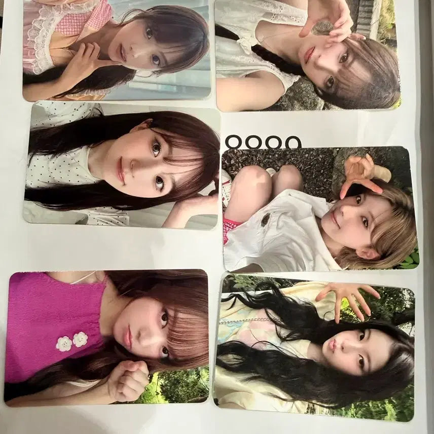 [BUNJANG] Mini Album Photocard 6-Set / 미니 앨범 포토카드 6종 세트
