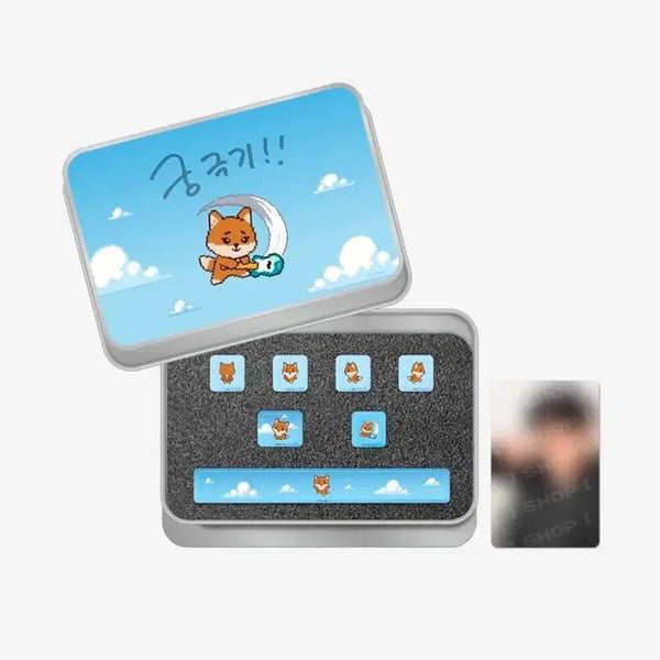 [BUNJANG] DAY6 Young K Denimals Keycap Keyring Set / 데이식스 영기스트 day6 영케이 데니멀즈 키캡