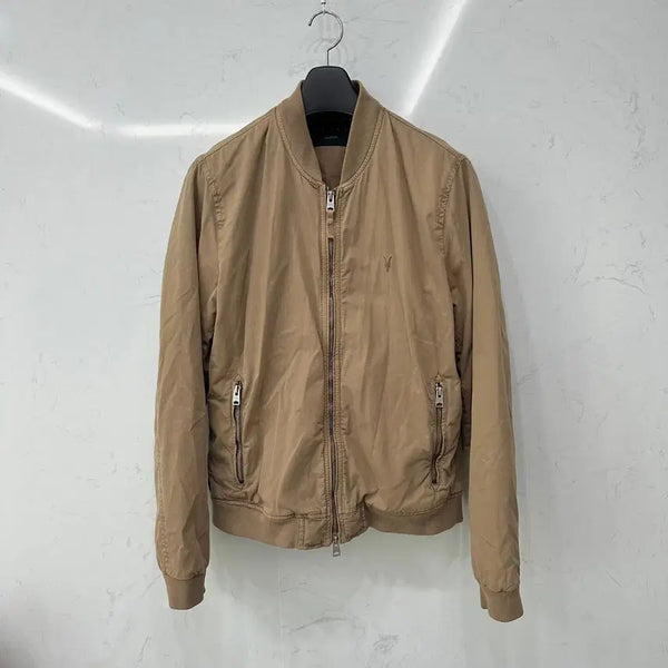 [BUNJANG] AllSaints Reims Basset Bomber Jacket M / 올세인츠 AllSaints 레브 바세트 보머 블루종 머슬핏 봄버자켓 M 95