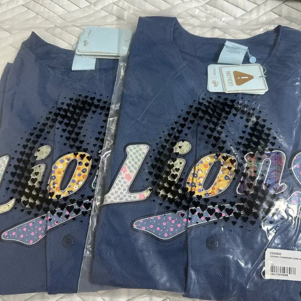 [BUNJANG] KOSEIO x Samsung Lions Navy Jersey / 코이세이오 X 삼성라이온즈 유니폼 네이비