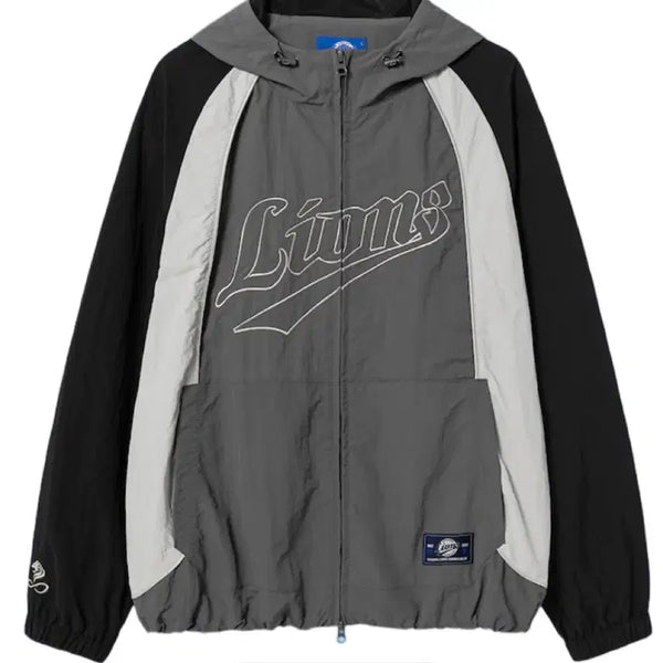 [BUNJANG] Samsung Lions Reflective Hooded Jacket - Ash, M / 새상품 [삼성 라이온즈] 리플렉티브 후드 재킷 - 애쉬 M사이즈 판매합니다