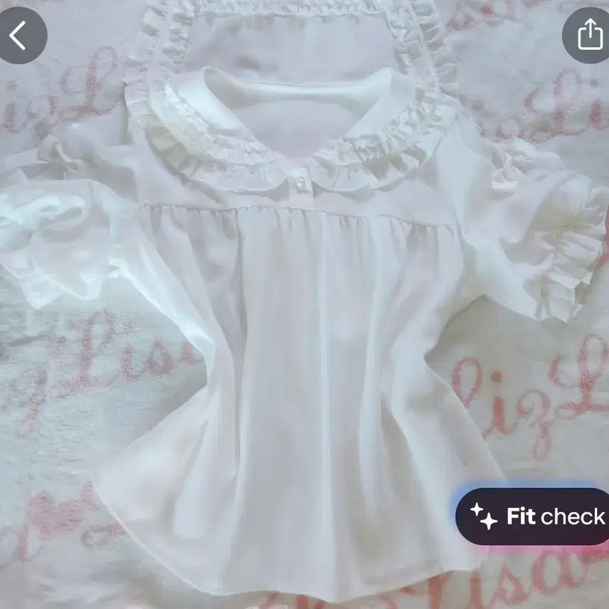 [BUNJANG] To Alice Neko Mimi Cat Blouse Baby Shara Liz Lisa / 투앨리스 To Alice 네코미미 고양이 블라우스 베이비스타샤인 리즈리사