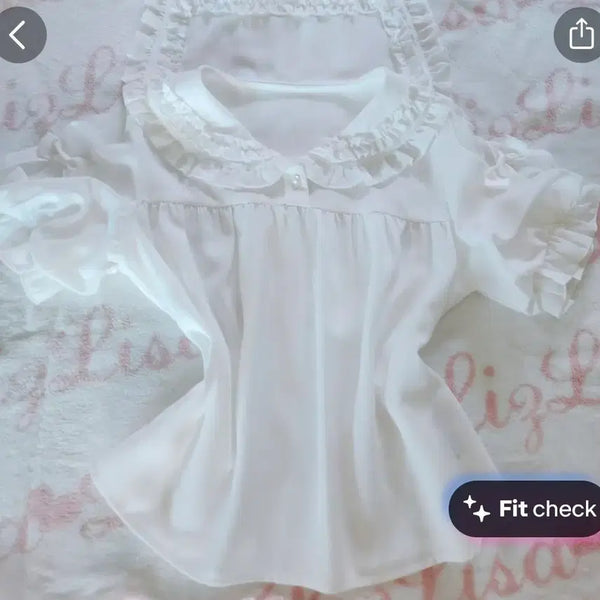 [BUNJANG] To Alice Neko Mimi Cat Blouse Baby Shara Liz Lisa / 투앨리스 To Alice 네코미미 고양이 블라우스 베이비스타샤인 리즈리사