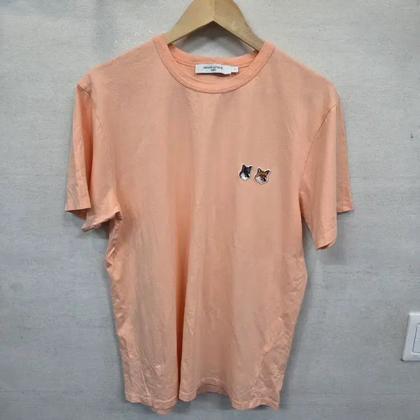 [BUNJANG] Maison Kitsuné Double Fox Short Sleeve T-Shirt / 메종키츠네 더블폭스 반팔 L