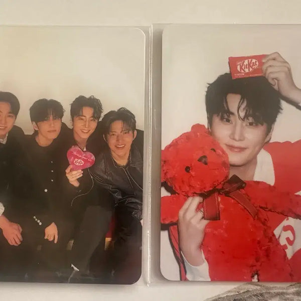 [BUNJANG] DAY6 Group + Young K Photocard Bundle Set (2 Cards) / (급처)DAY6 킷켓 단체+ 영케이 포카 일괄 2장