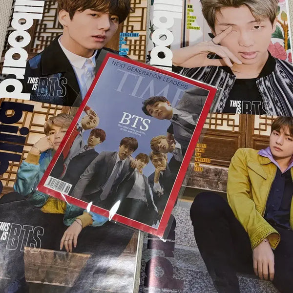 [BUNJANG] BTS Billboard, TIME Magazine 4-Set Bundle / BTS 빌보드 타임지 잡지 4종 세트