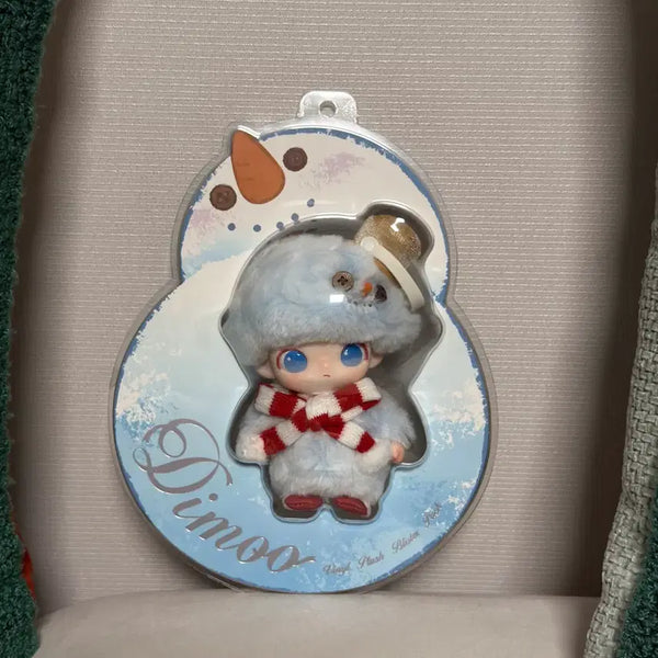 [BUNJANG] Pop Mart Dimoo Snowman Doll Keyring / 팝마트 디무 스노우맨 인형 키링 (새상품)