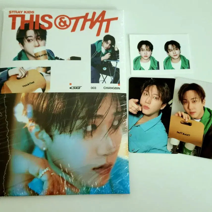 [BUNJANG] Stray Kids Changbin 'ODDINARY' Album Full Set (Version B) / 창빈 디스앤댓 개봉 앨범 개인반 풀셋 / &버전 스키즈 스트레이키즈