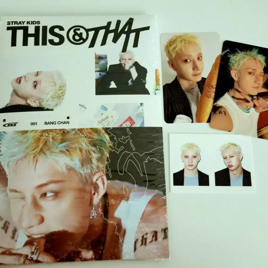 [BUNJANG] Stray Kids Bang Chan Dios and That Album Personal Set / 방찬 디스앤댓 개봉 앨범 개인반 풀셋 / &버전 스키즈 스트레이키즈