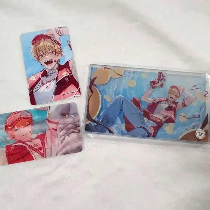 [BUNJANG] Scolitism Nino Sunday 2nd Anniversary Acrylic Block & Photocard Bundle Set / 스코시즘 니노 선데이 2주년 굿즈 판매