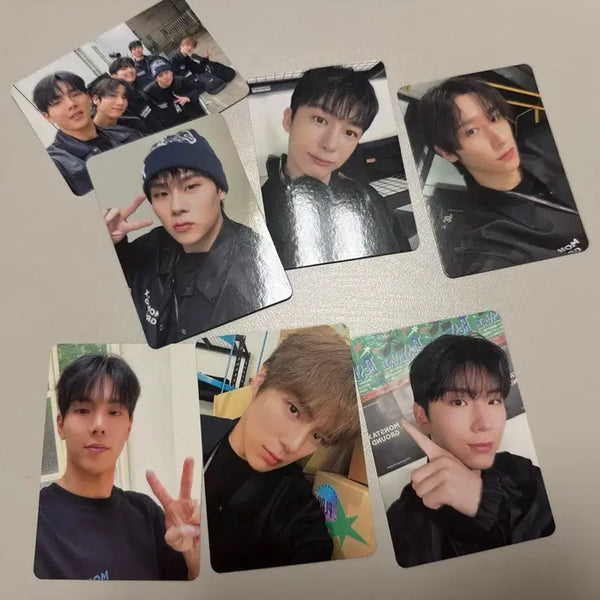 [BUNJANG] MONSTA X Monbebe Kit Photocard 7-Piece Bundle Set / 몬스타엑스 몬베베 키트포카 7종 일괄