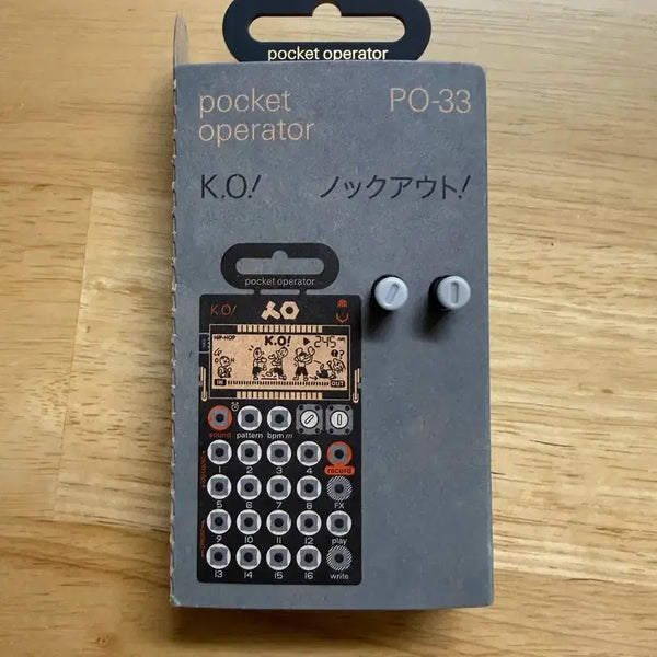 [BUNJANG] Teenage Engineering PO-33 K.O! Pocket Sampler (New Unsealed) / Teenage Engineering PO-33 K.O! 포켓 샘플러(미개봉 신품)