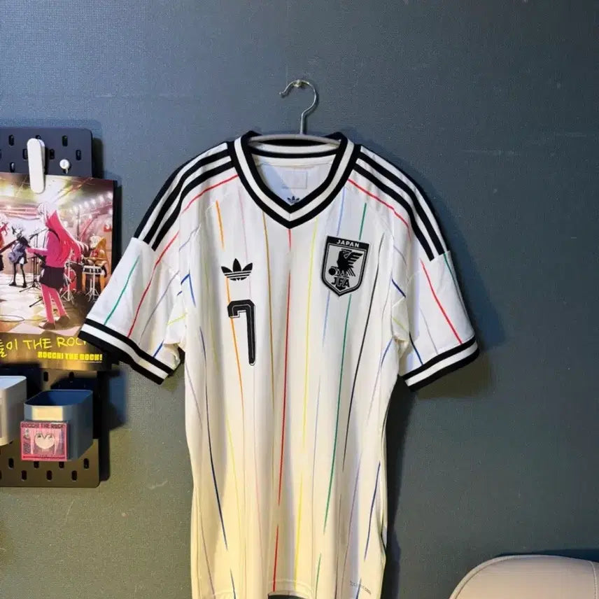 [BUNJANG] Japan National Team Away Uniform Mitoma Marking / [정품 / 한국 L/ 미토마 마킹] 일본 국대 어웨이 유니폼