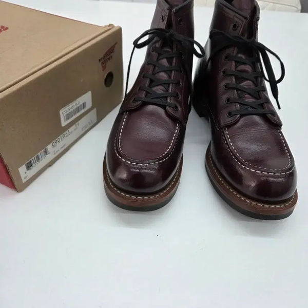 [BUNJANG] Red Wing 9010 Featherstone Black Cherry Moc Toe Boots / 레드윙 9010 9d 페더스톤 블랙체리 목토