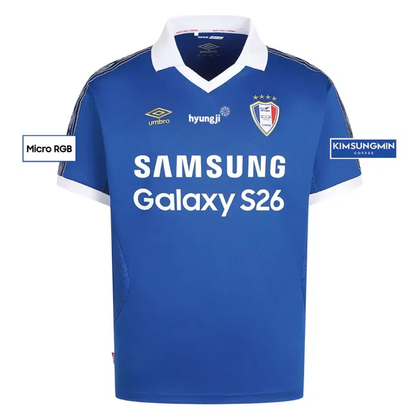 [BUNJANG] Suwon Samsung Legends Match Jersey (Size 90S) / 수원삼성 레전드매치 유니폼 풀패치 (90)S