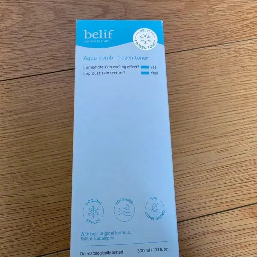 [BUNJANG] Belif Aqua Bomb Frozen Toner 300ml / 빌리프 아쿠아밤 프로즌 토너 300 ML 판매