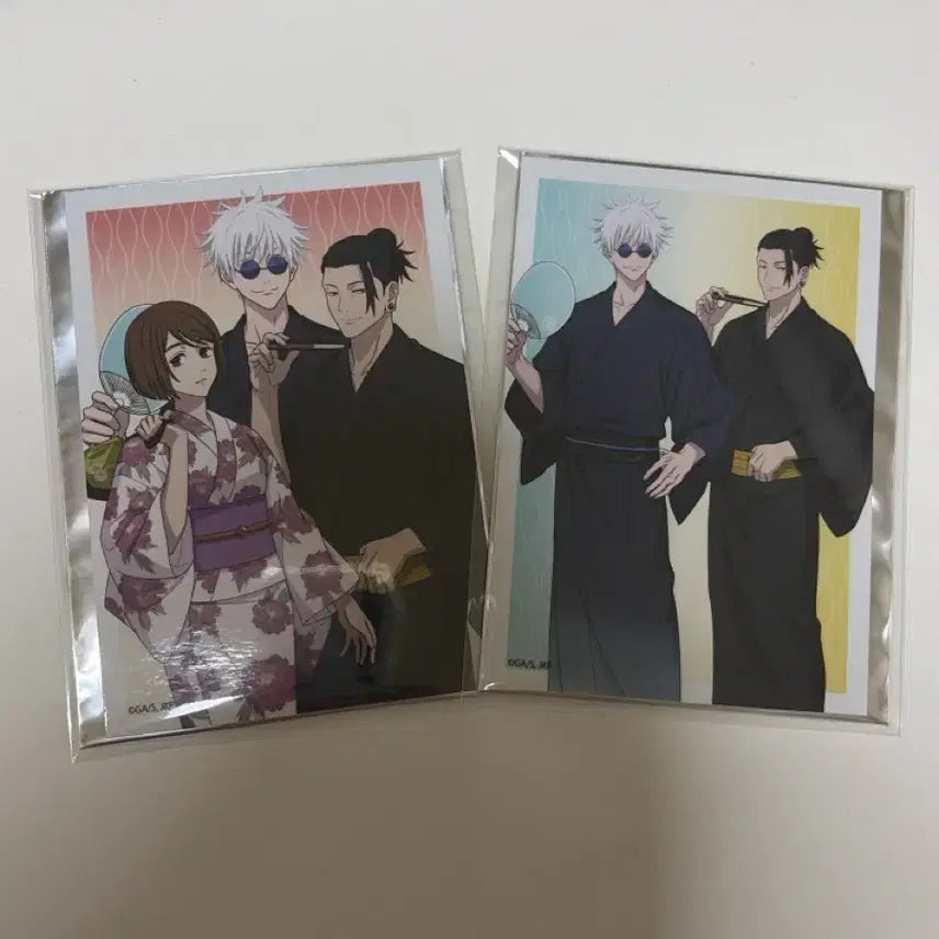 [BUNJANG] Jujutsu Kaisen Kaiho Gyokusetu Print Photo Photocard - Yuji Gojo, Suguru Geto, Shoko Ieiri (Yukata) / 주술회전 회옥옥절 인화사진 포토카드 유카타 고죠 게토 쇼코
