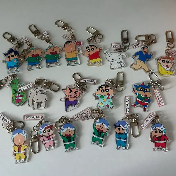 [BUNJANG] Crayon Shin-chan Surprise My Keyring Set (20 Types) / 짱구 (크레용신짱) 서프라이즈 마이 키링 20종 세트 팝니다