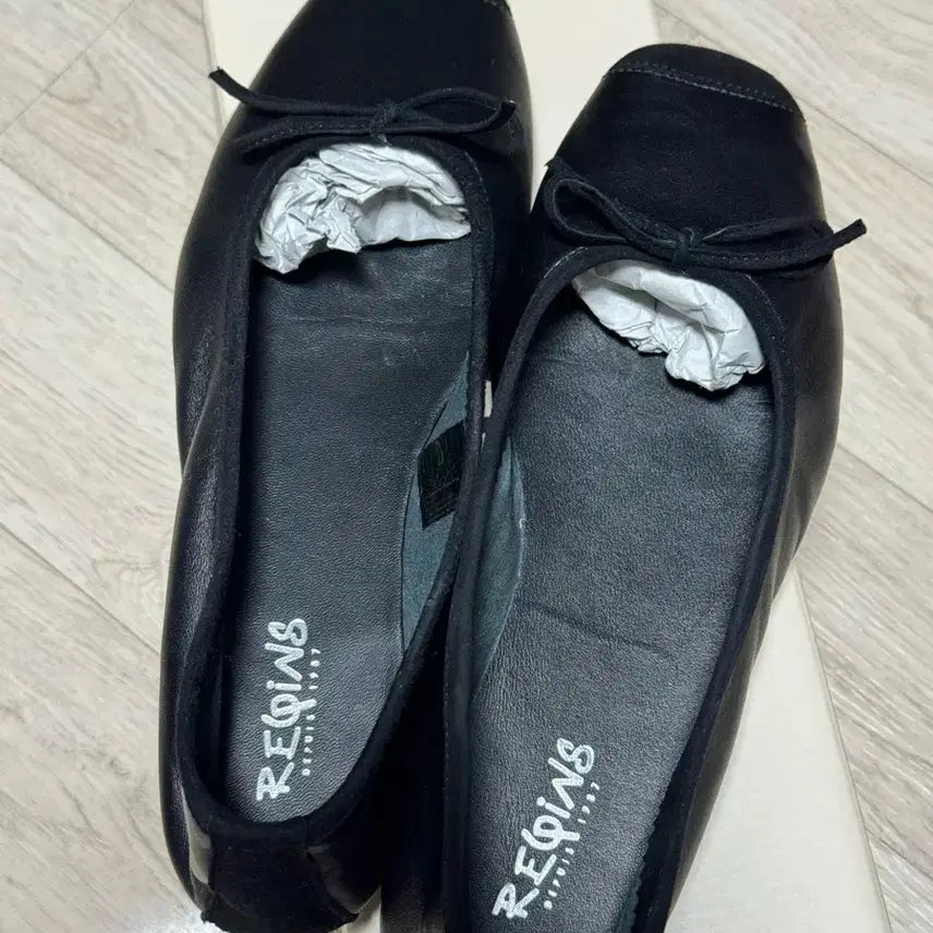 [BUNJANG] Harmony Noir Cuir Leather Shoes Size 38 / 흐꺙 하모니 Harmony - Noir (Cuir)
