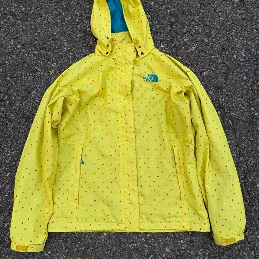 [BUNJANG] The North Face Polka Dot Windbreaker Jacket 90 / 노스페이스 도트 땡땡이 바람막이 90