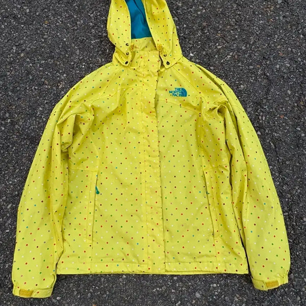 [BUNJANG] The North Face Polka Dot Windbreaker Jacket 90 / 노스페이스 도트 땡땡이 바람막이 90