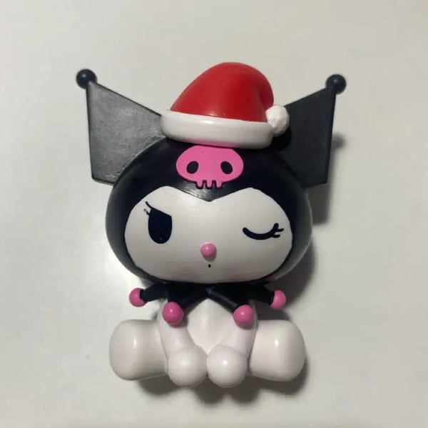 [BUNJANG] Kuromi Santa Hat Figure / 쿠로미 피규어