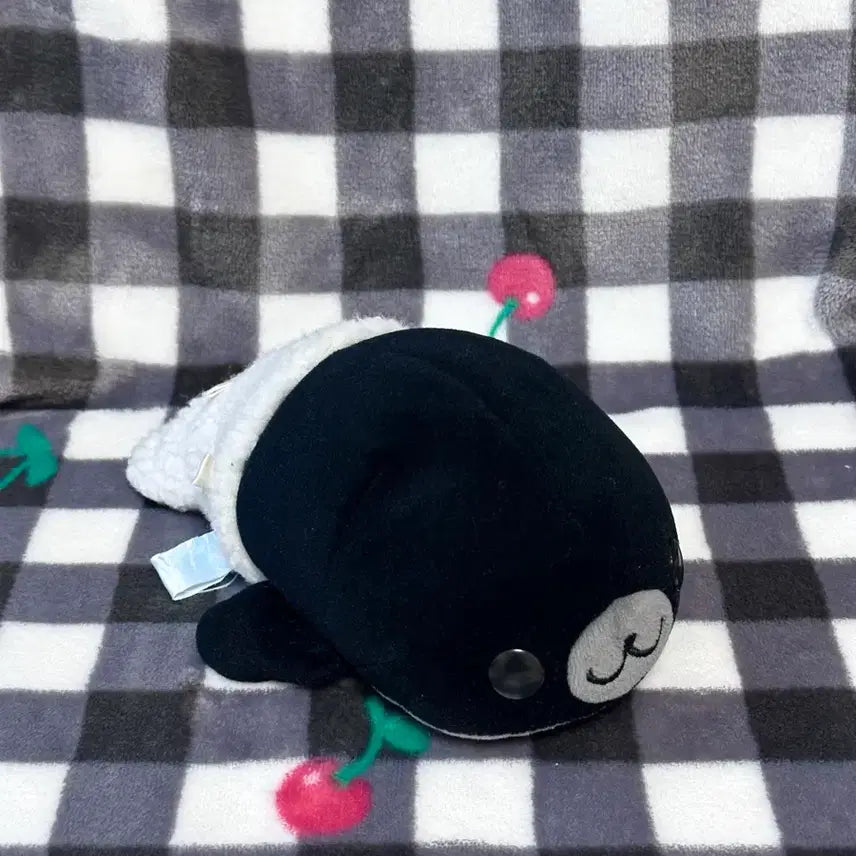 [BUNJANG] San-X Mamegoma Balletcore Black Kurogoma Plush Toy / 고전 산엑스 마메고마 발레코어 블랙 쿠로고마