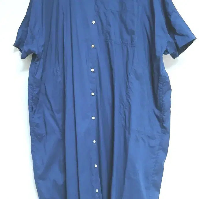 [BUNJANG] Oversized Shirt Dress (Free Size) / 박시한 셔츠형원피스 (F)