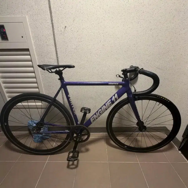 [BUNJANG] Engine11 Vortex 25th Anniversary Complete Fixie Bicycle / 엔진11 보라색깔보라텍스 25년식 완차 픽시자전거