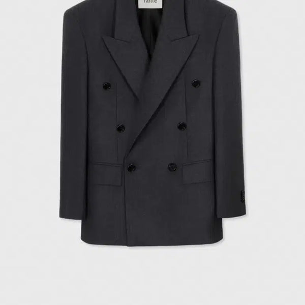 [BUNJANG] Tyle Armand Tailored Jacket Basalt Grey Flannel / [3]타일레 아르망 테일러드 자켓 ARMAND TAILORED JACKET BASALT GREY FLANNEL