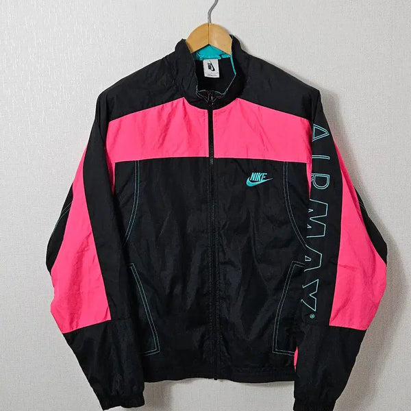 [BUNJANG] Nike Lab NRG Atmos Track Jacket Air Max Neon / 나이키 랩 NRG 아트모스 바람막이 트랙자켓 에어맥스 네온 해외핏 S 105