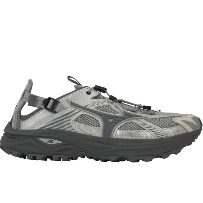 [BUNJANG] Mizuno Wave Rider Trail Silver Grey Running Shoes 270 / 미즈노 레이서 트레일 실버 그레이 270
