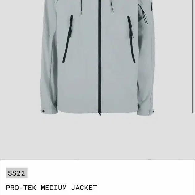 [BUNJANG] C.P. Company Blue-Gray Windbreaker / C.P. 컴퍼니 블루그레이 윈드브레이커