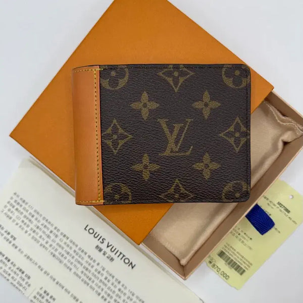 [BUNJANG] Louis Vuitton Archive Brown Multiple Wallet / [신형/NFC] 루이비통 아카이브 브라운 멀티플 반지갑