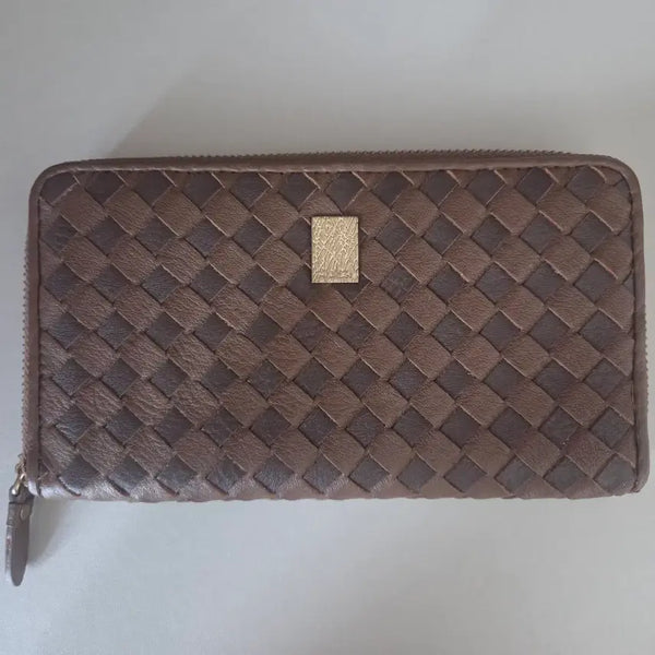 [BUNJANG] Morgan Weaving Long Wallet / 모르간 위빙 장지갑